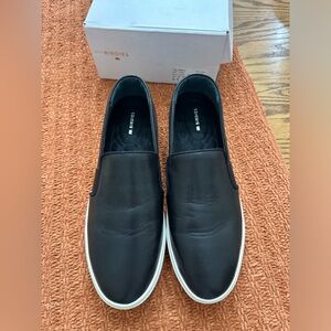 Birdies The Swift Slip on Sneaker Shoe in Black Leather Size 9.5. Worn once
